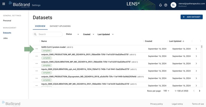 LENSai datasets overview