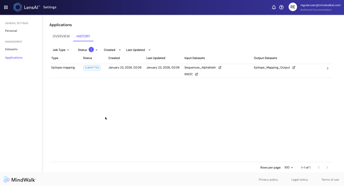 LensAI Epitope Mapping Submitted