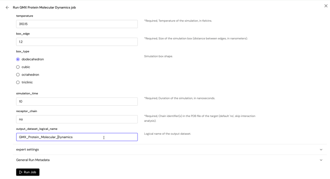 LensAI GMX Dataset Output